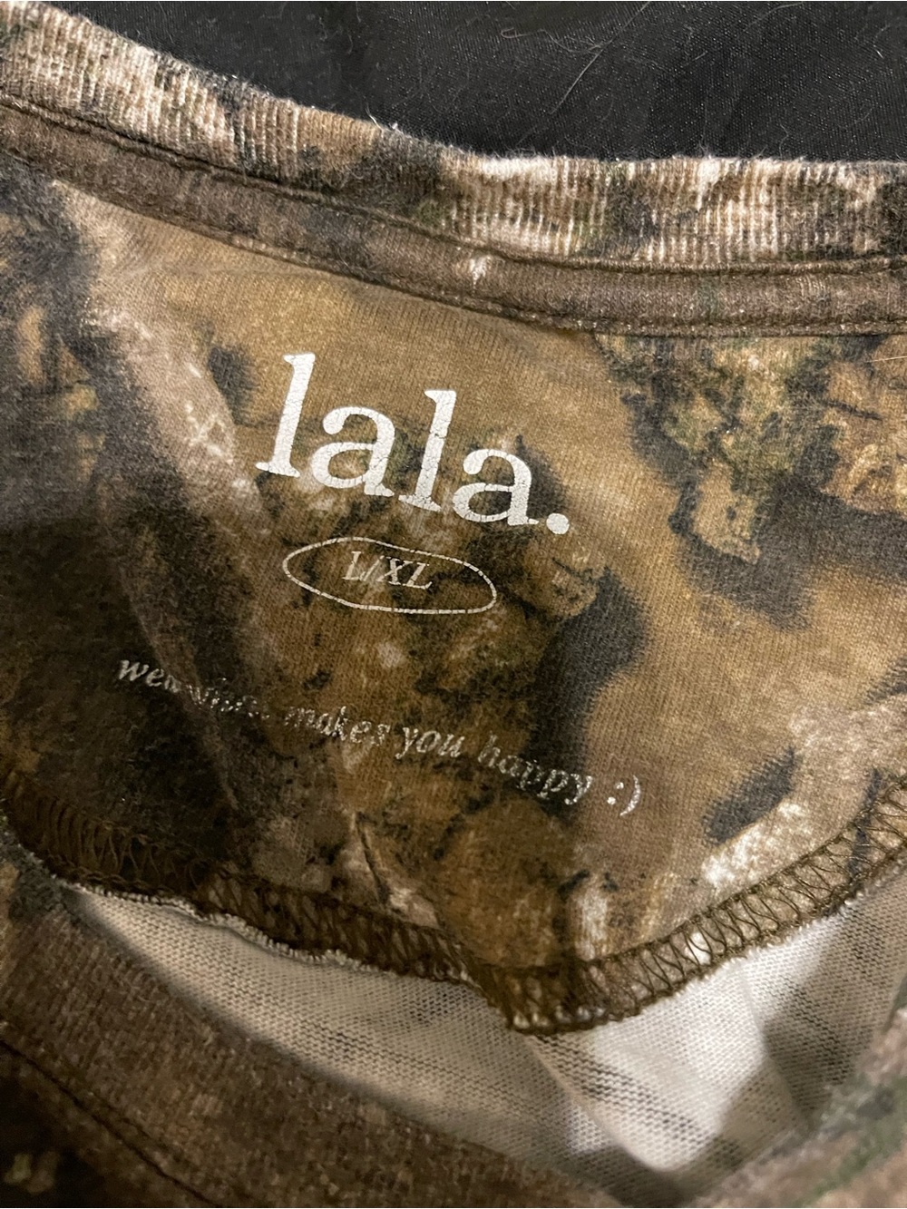 Dressed in LALA The World Needs Your Magic Camo Short Sleeve Tee - Picture 3 of 4